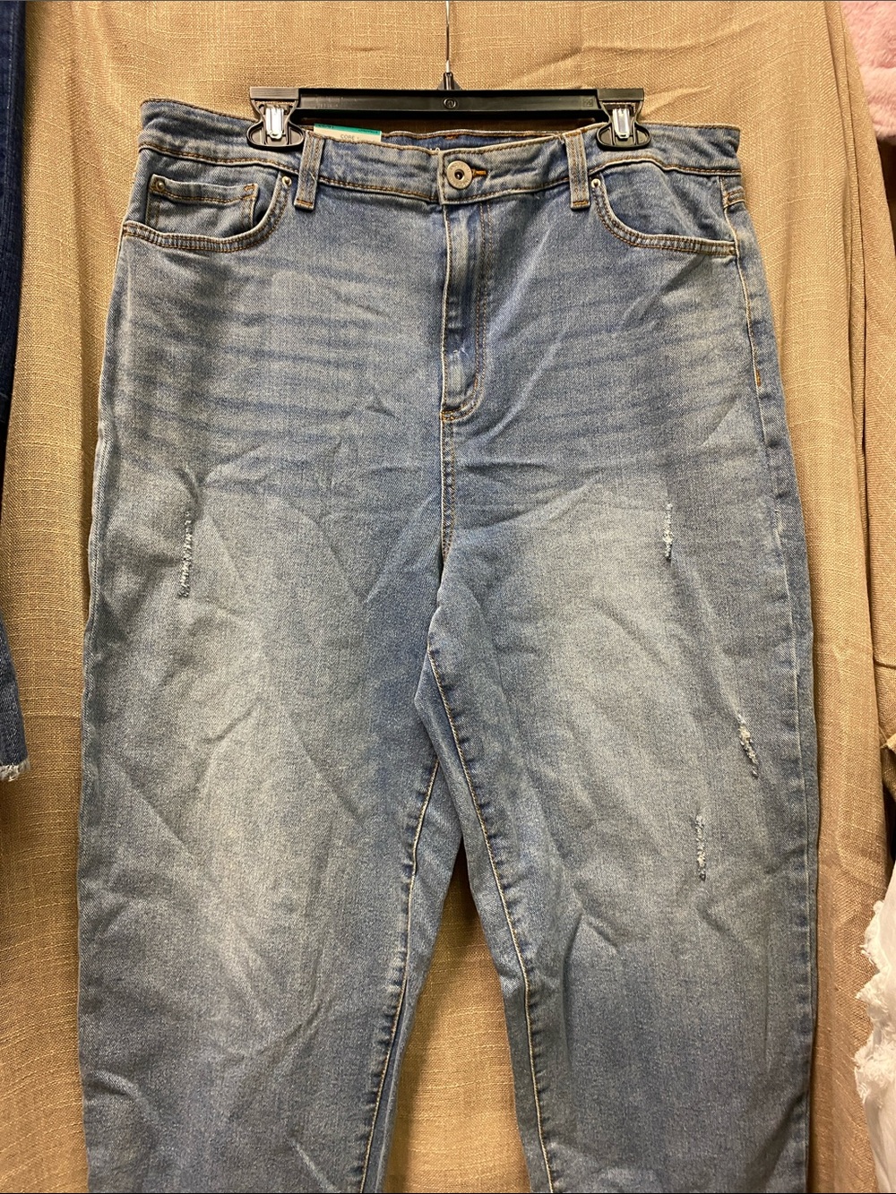 INC International Concepts Women's Light Blue Boyfriend Jeans